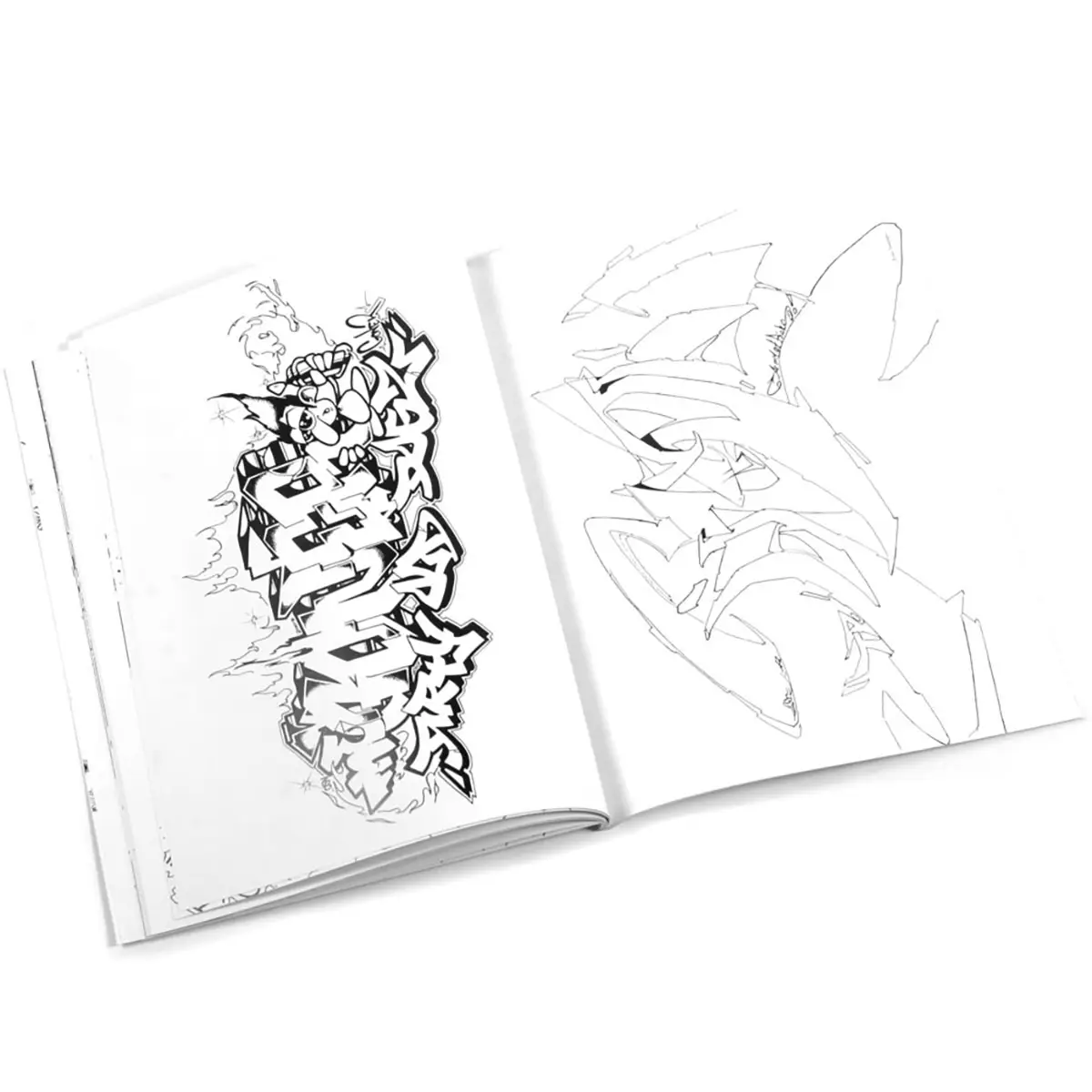 Graffiti Coloring Book - Image 4