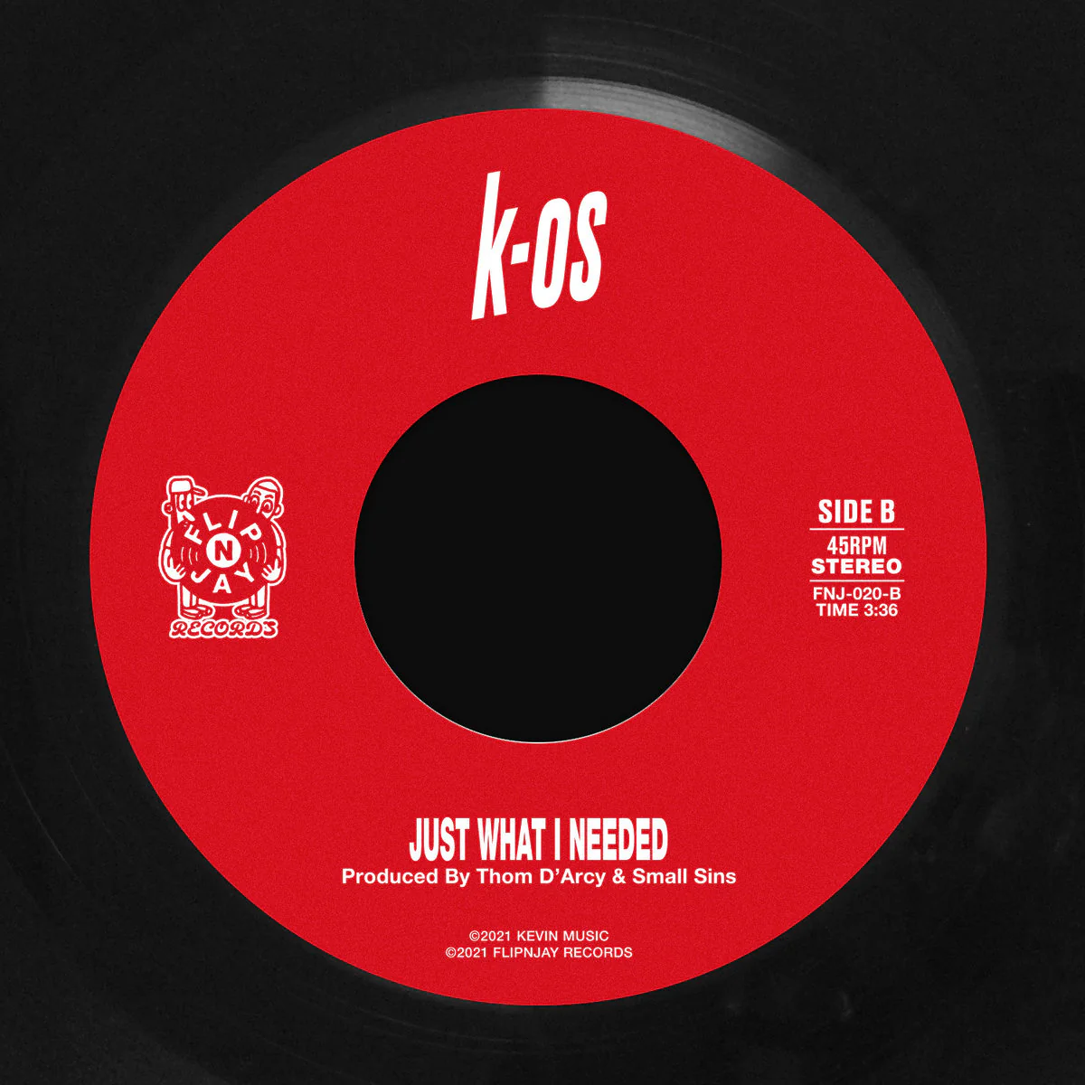 K-OS - I Wish I Knew Natalie Portman / Just What I Needed 7-Inch - Image 4