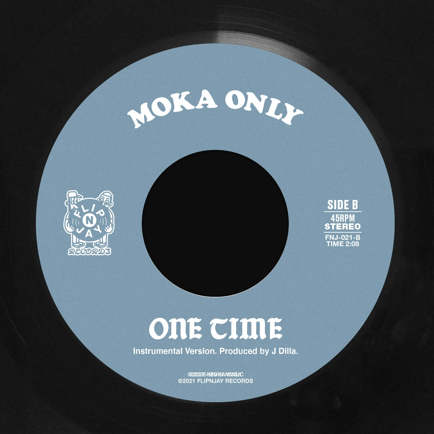 Moka Only - One Time 7-Inch (Produced by J Dilla) - Image 3